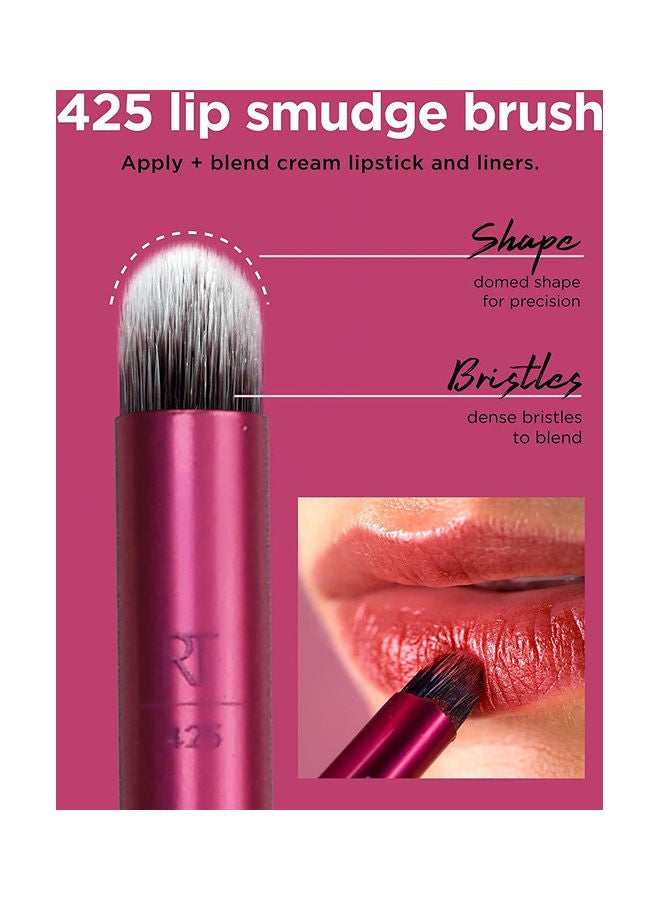 Miracle Powder Sponge, For Setting Powder, Matte and Sheer Long Lasting Makeup Coverage with Artist Essential Makeup Brush Set, Includes Eye Liner Brush and Foundation Multicolour
