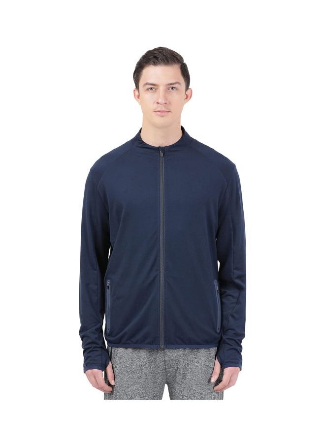 Jockey SP17 Men Soft Touch Microfiber Elastane Stretch Thumbhole Jacket with Stay Dry Treatment