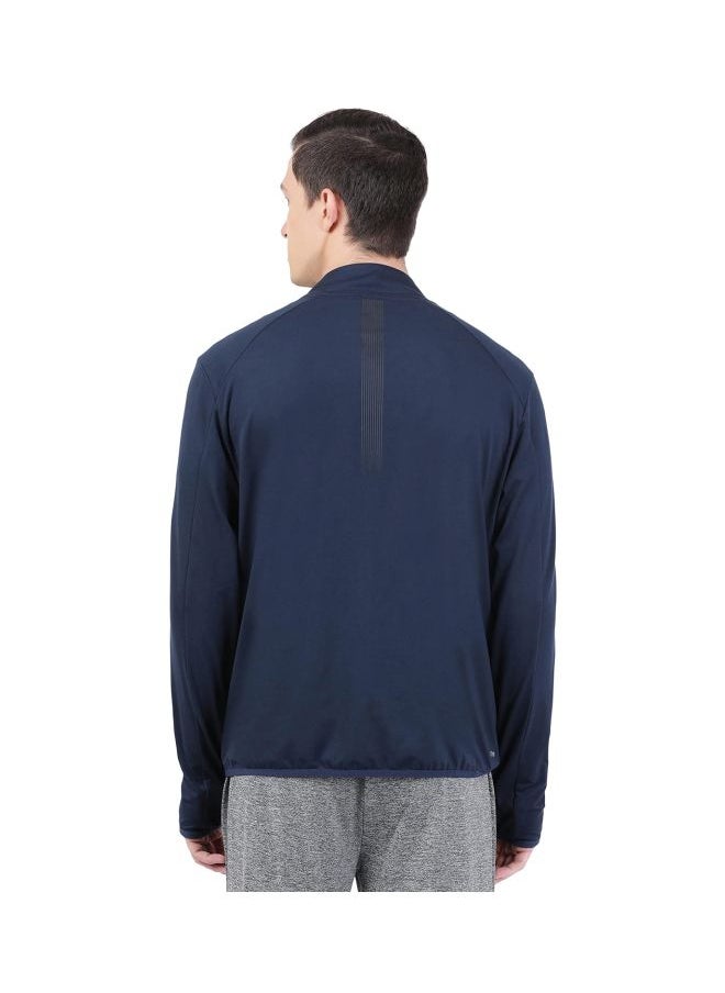 Jockey SP17 Men Soft Touch Microfiber Elastane Stretch Thumbhole Jacket with Stay Dry Treatment