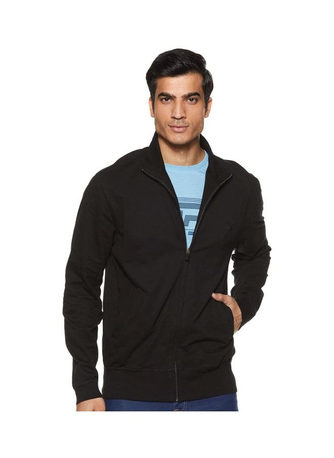 Jockey SP17 Men Soft Touch Microfiber Elastane Stretch Thumbhole Jacket with Stay Dry Treatment