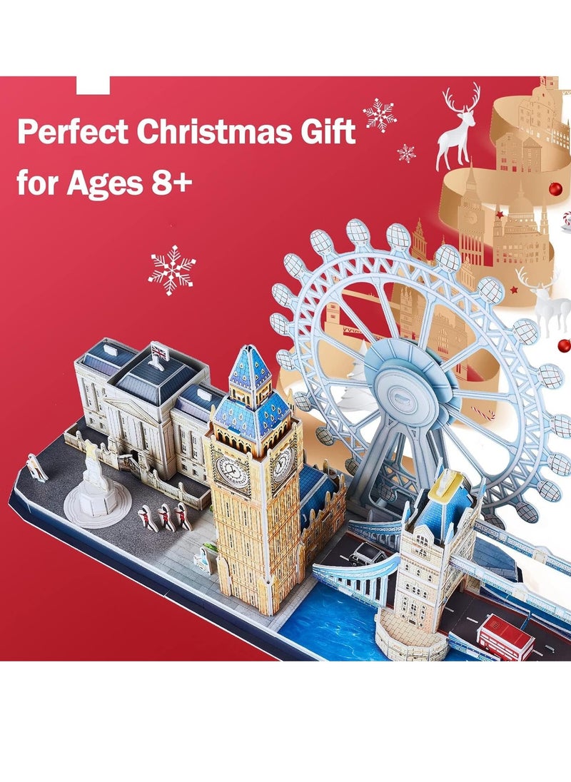 3D Puzzles for Kids Ages 8 10 London City STEM Projects Arts Crafts 3D Architecture Crafts for Girls Ages 8 12 3D Puzzle Birthday Gifts for 8 Year Old Girls