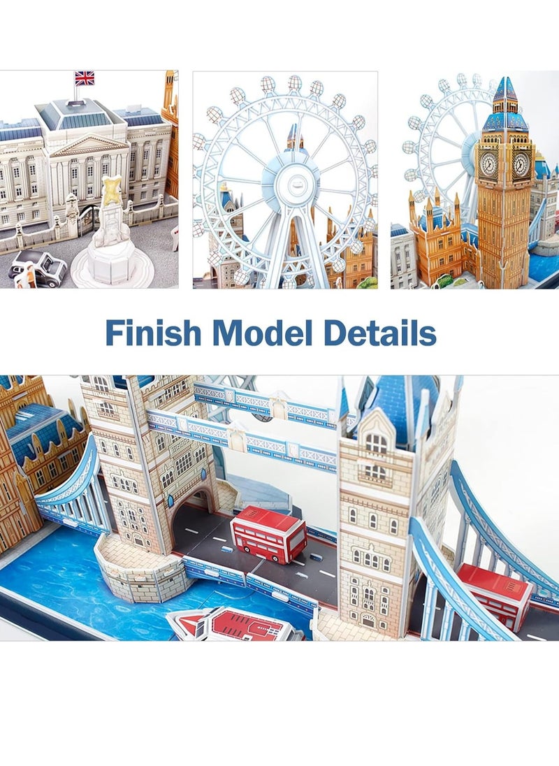 3D Puzzles for Kids Ages 8 10 London City STEM Projects Arts Crafts 3D Architecture Crafts for Girls Ages 8 12 3D Puzzle Birthday Gifts for 8 Year Old Girls