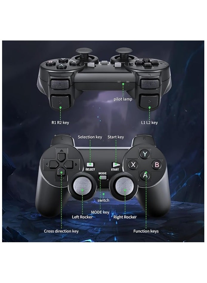 2.4G Wireless Gamepad Controller USB Built in, HDMI Output for TV with Dual Wireless