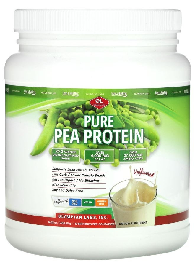 Pure Pea Protein Unflavored  14.33 oz (406.25 g)