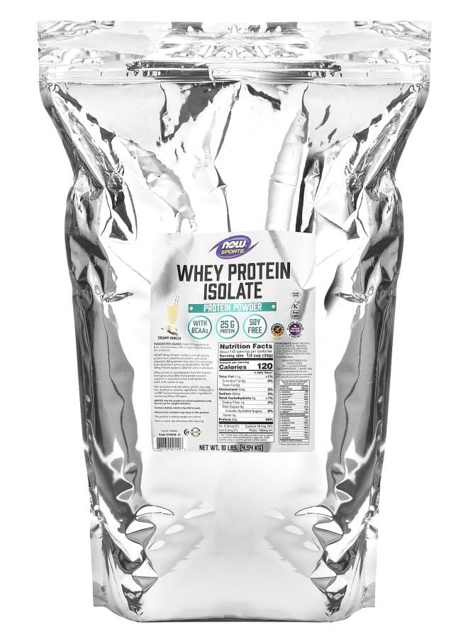 Sports Whey Protein Isolate Creamy Vanilla 10 lbs (4.54 kg)