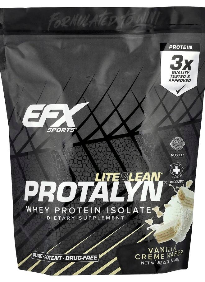 Protalyn® Whey Protein Isolate Vanilla Creme Wafer 2 lb (907 g)