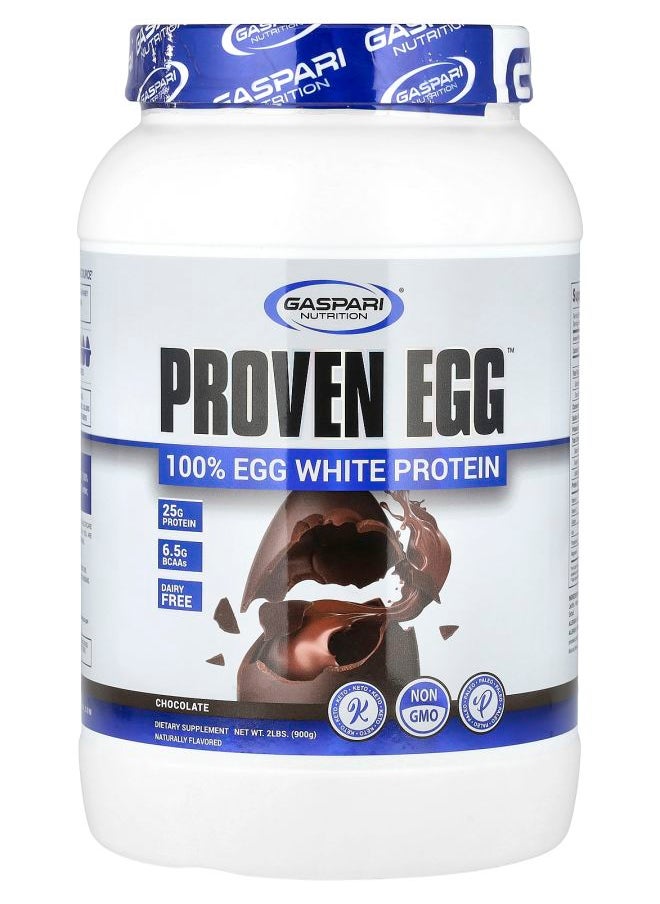 Proven Egg™ 100% Egg White Protein Chocolate 2 lbs (900 g)