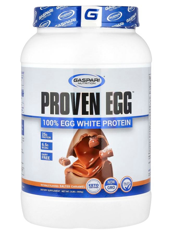 Proven Egg™ 100% Egg White Protein Salted Caramel 2 lbs (900 g)
