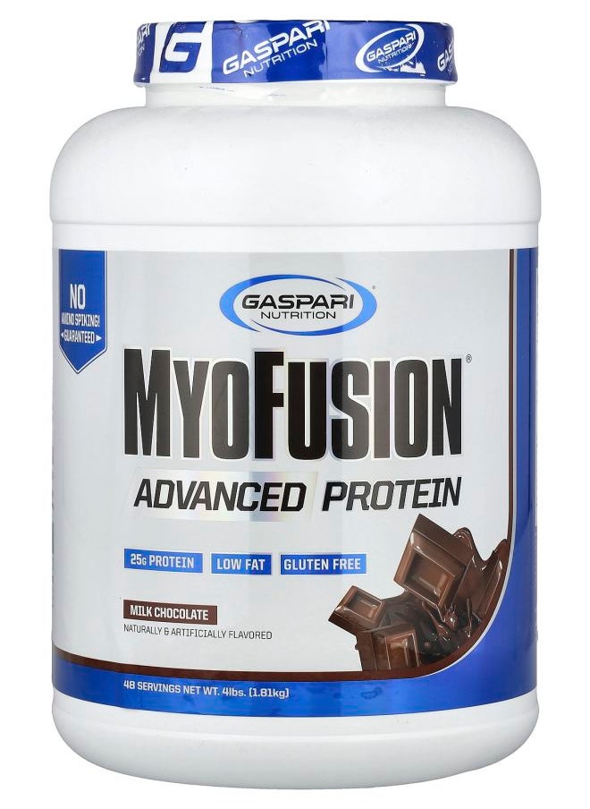 MyoFusion® Advanced Protein Milk Chocolate 4 lbs (1.81 kg)