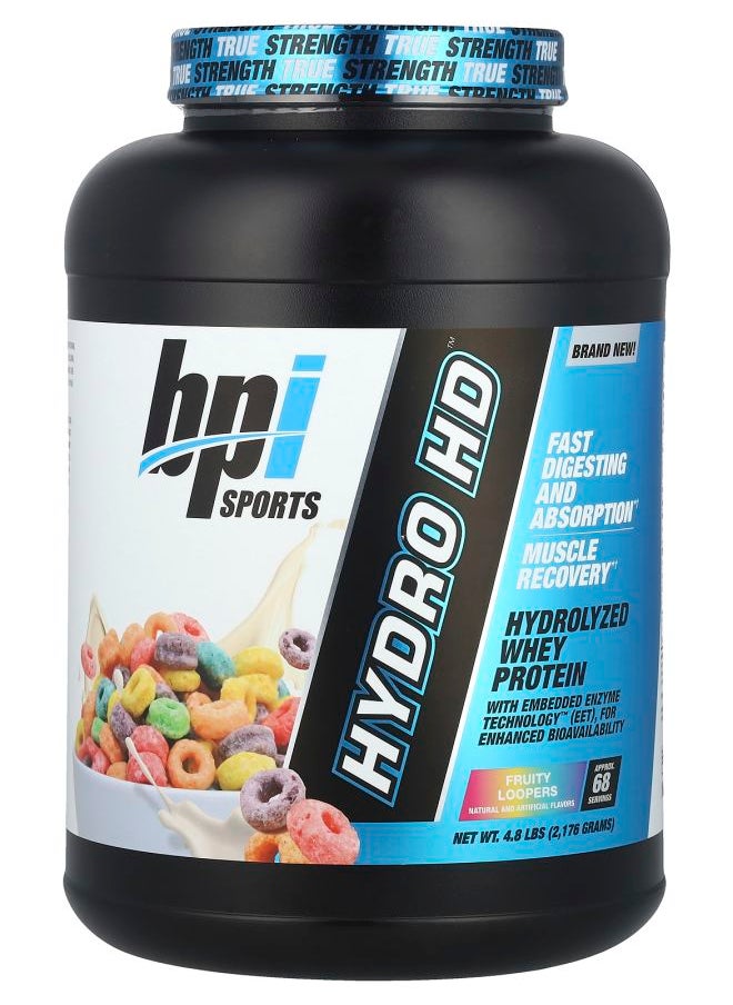 Hydro HD™ Hydrolyzed Whey Protein Fruity Loopers 4.8 lbs (2176 g)