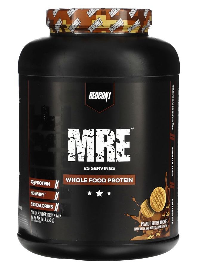 MRE Whole Food Protein Peanut Butter Cookie 7.16 lb (3250 g)