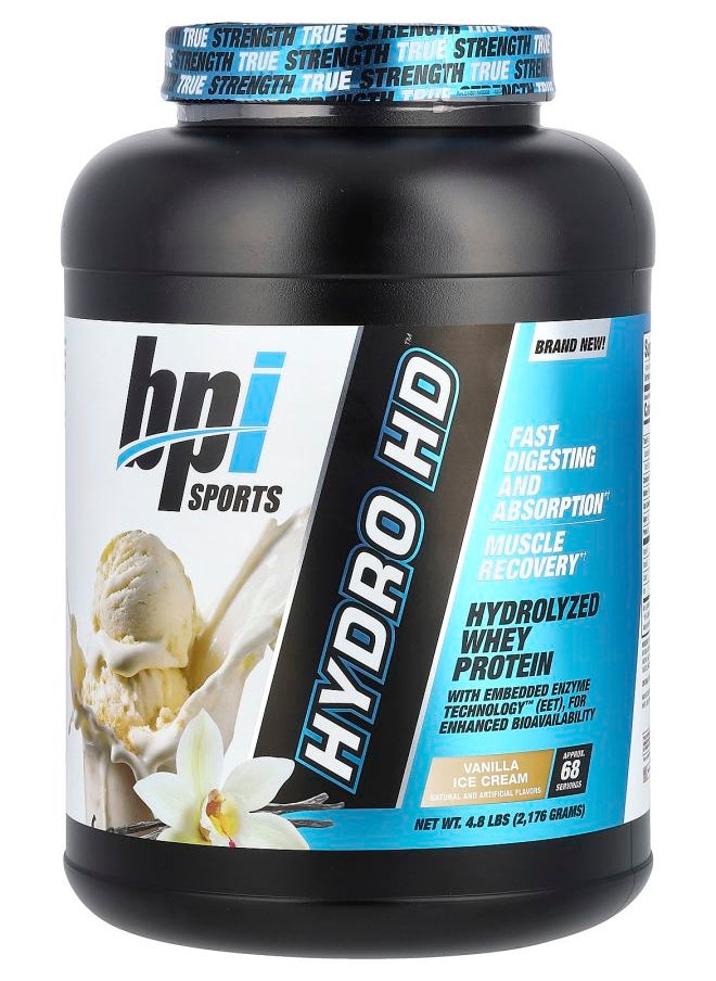 Hydro HD™ Hydrolyzed Whey Protein Vanilla Ice Cream 4.8 lbs (2176 g)