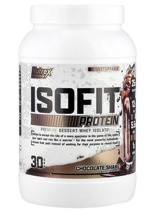 IsoFit® Protein Chocolate Shake 2.19 lb (993 g)