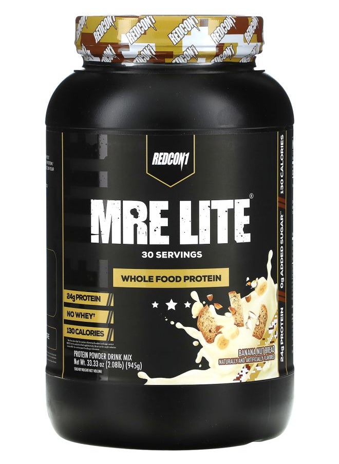 MRE Lite Whole Food Protein Banana Nut Bread 2.08 lb (945 g)