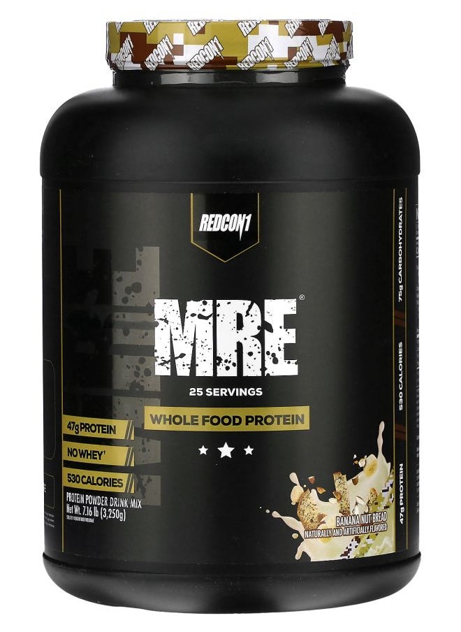 MRE Whole Food Protein Banana Nut Bread 7.16 lb (3250 g)