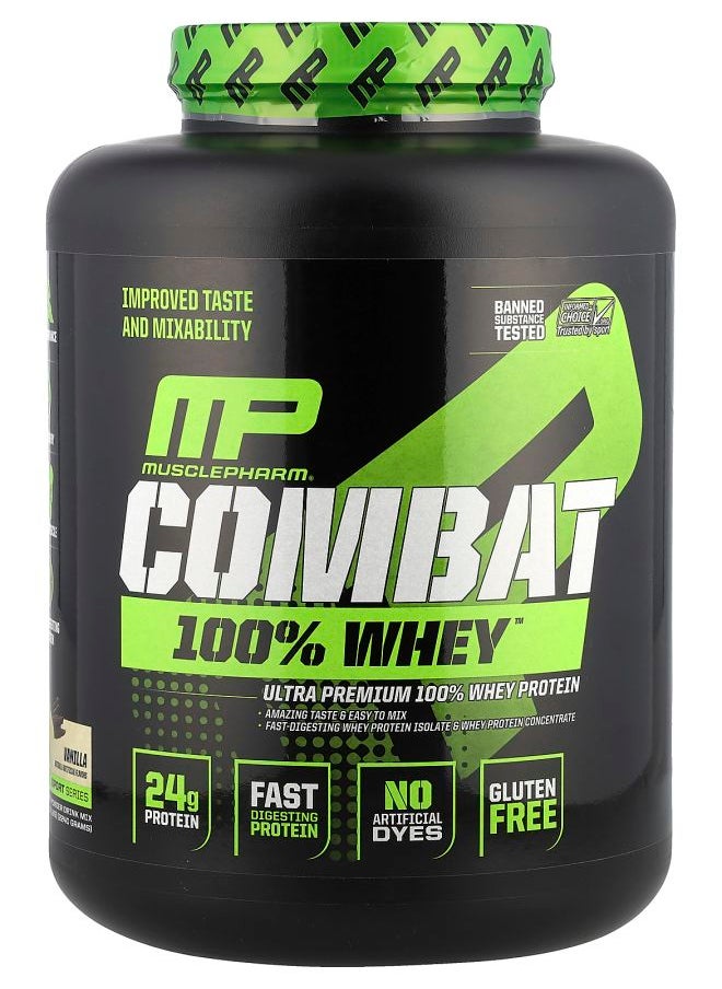Combat 100% Whey™ Protein Vanilla 5 lbs (2240 g)
