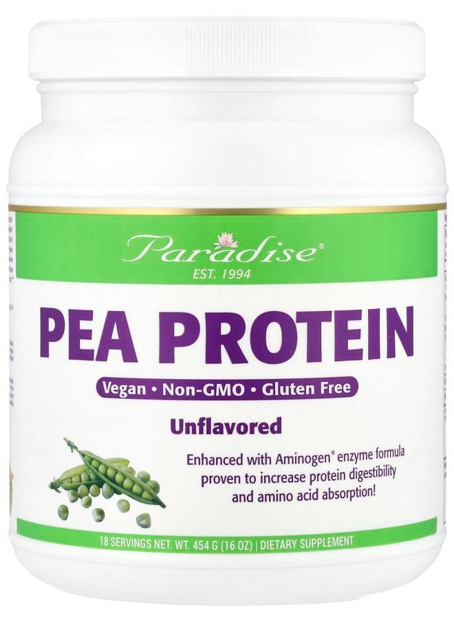 Pea Protein Unflavored 16 oz (454 g)