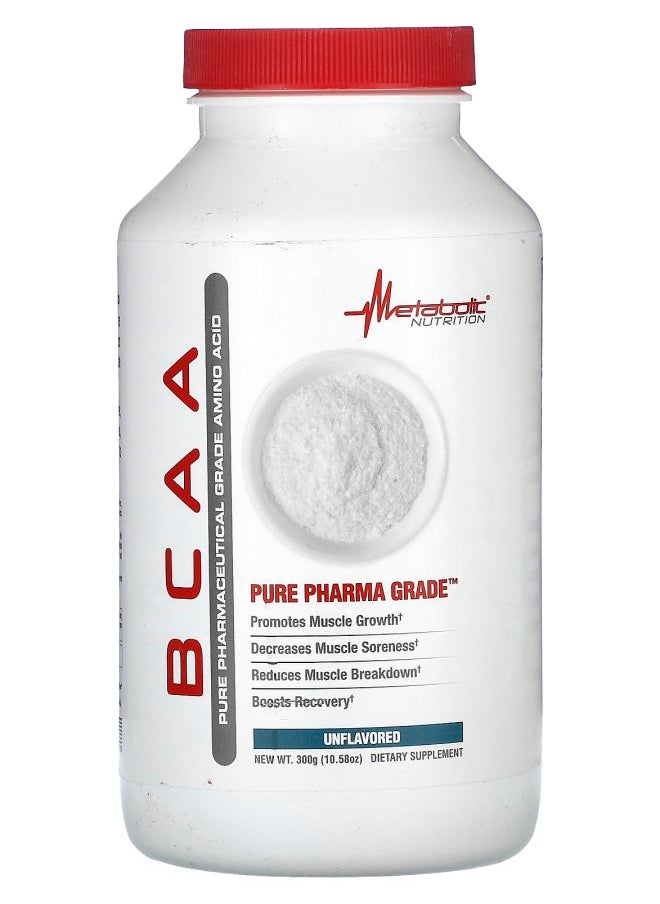 BCAA Unflavored  10.58 oz (300 g)