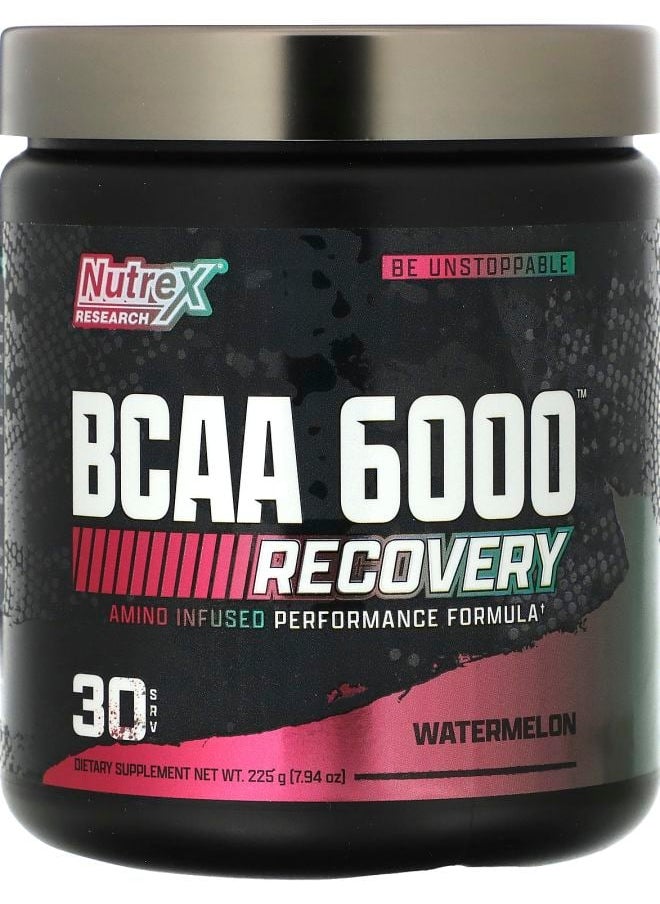 BCAA 6000 Recovery Watermelon 7.94 oz (225 g)