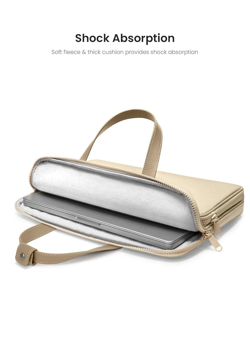 Versatile-A12 Laptop Shoulder Bag for 13.5-14 inch MacBook Pro M4/M3/M2/M1 Water-Resistant Eco-Friendly Laptop Accessory Sleeve Bag