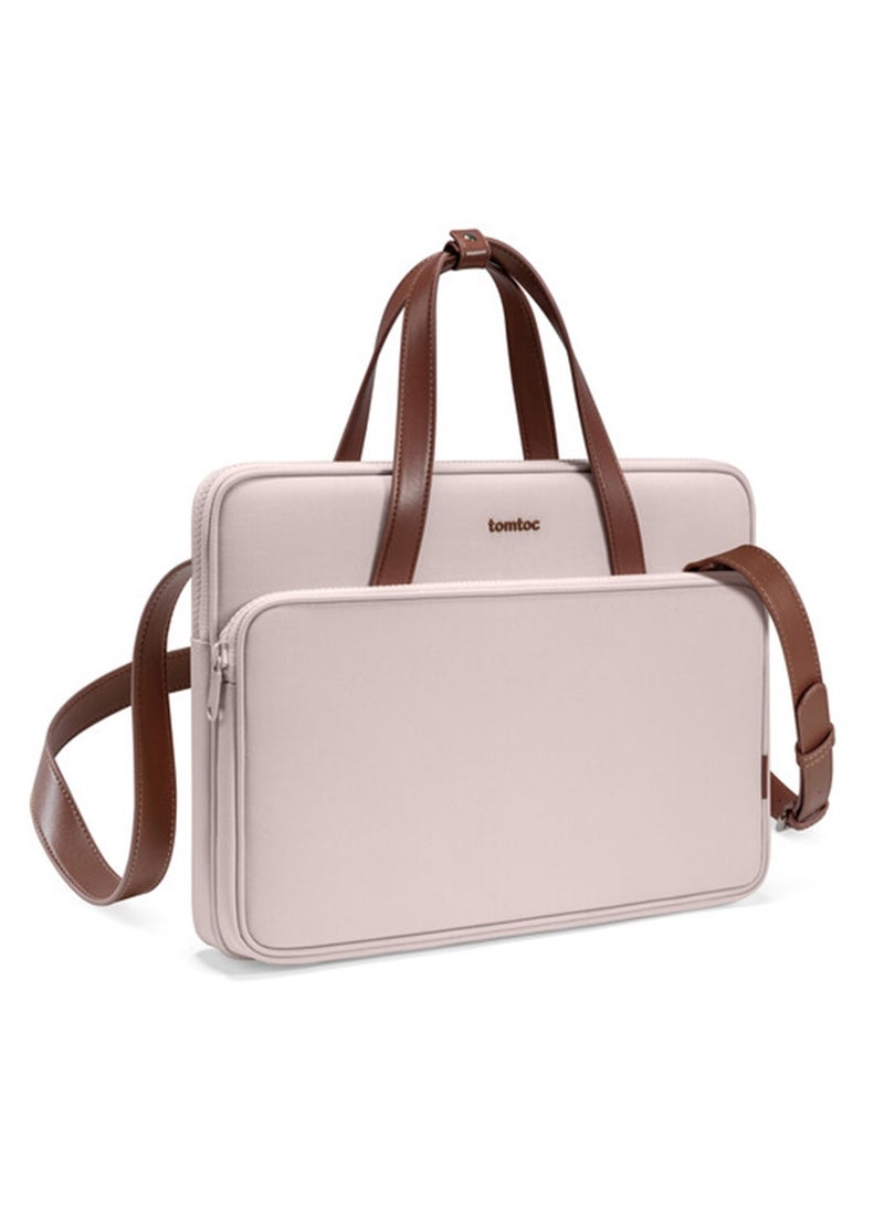 Versatile-A12 Laptop Shoulder Bag for 13.5-14 inch MacBook Pro M4/M3/M2/M1 Water-Resistant Eco-Friendly Laptop Accessory Sleeve Bag