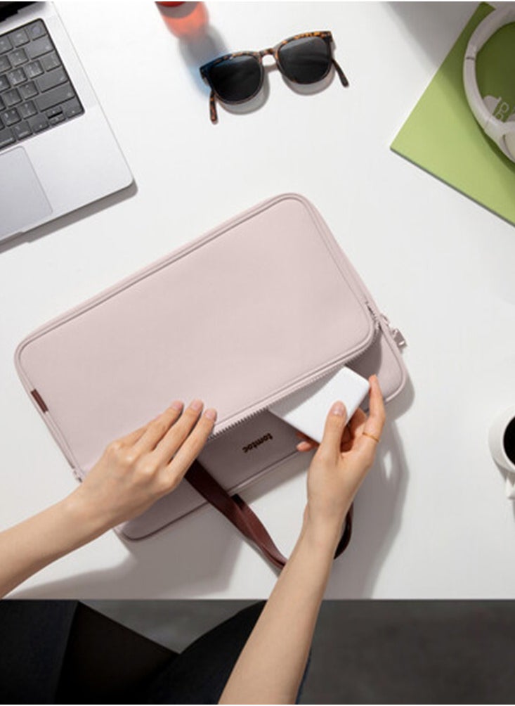 Versatile-A12 Laptop Shoulder Bag for 13.5-14 inch MacBook Pro M4/M3/M2/M1 Water-Resistant Eco-Friendly Laptop Accessory Sleeve Bag