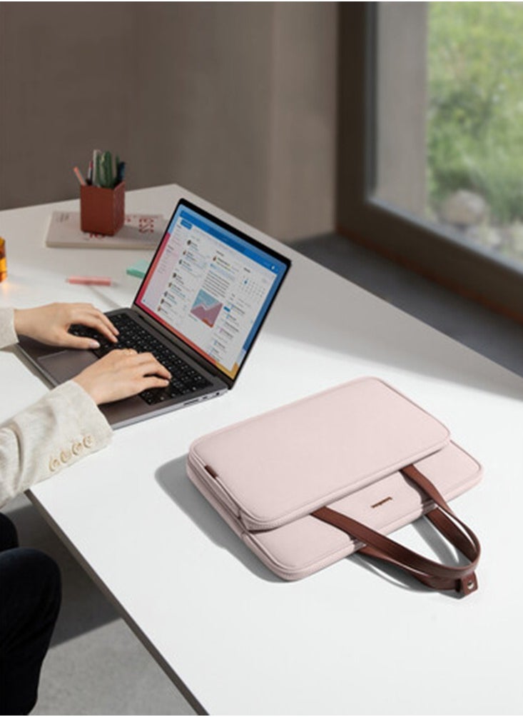 Versatile-A12 Laptop Shoulder Bag for 13.5-14 inch MacBook Pro M4/M3/M2/M1 Water-Resistant Eco-Friendly Laptop Accessory Sleeve Bag