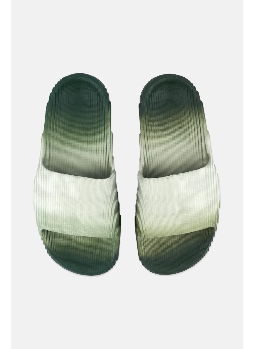 Men Adilette 22 Slip On Slides, Olive