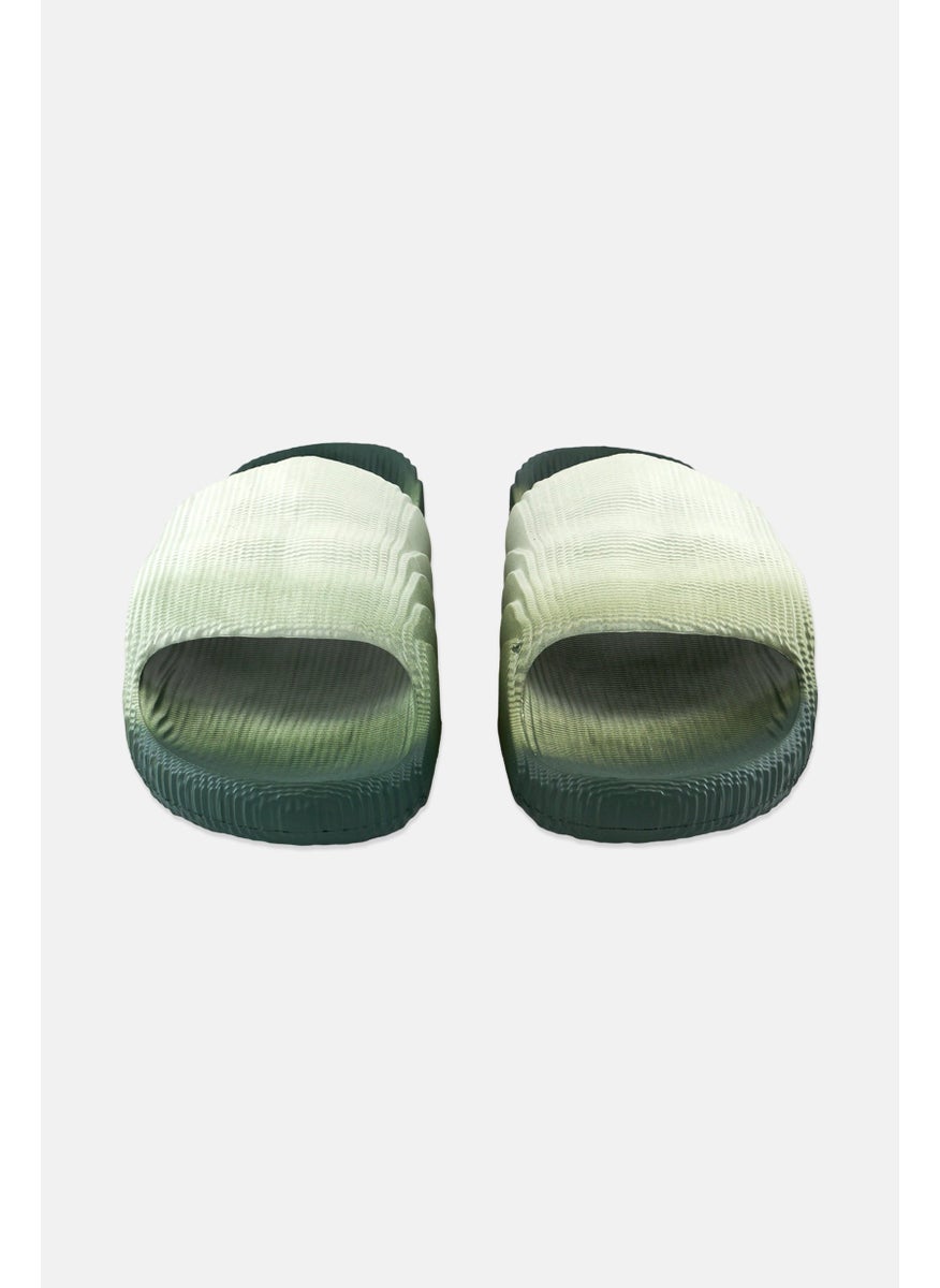 Men Adilette 22 Slip On Slides, Olive