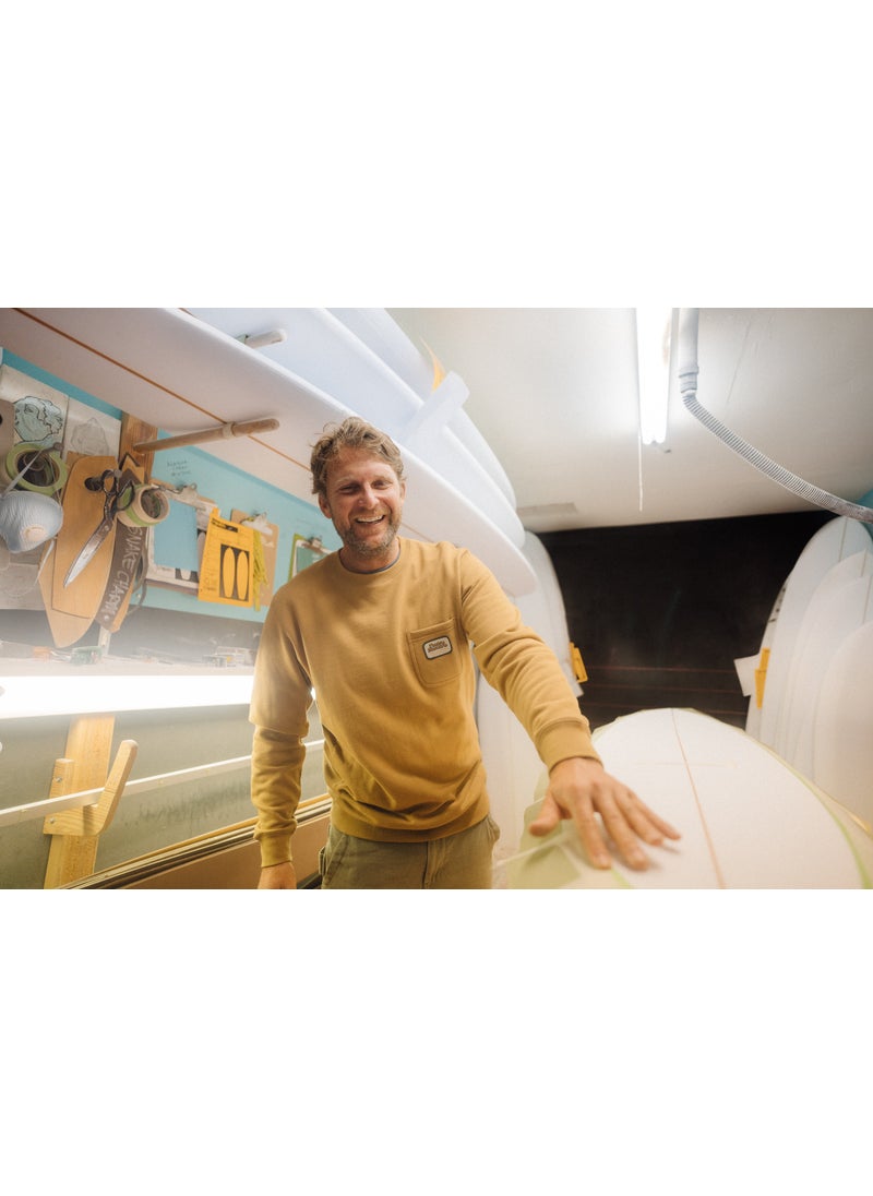 Creators Eco Fleece Crew Husk