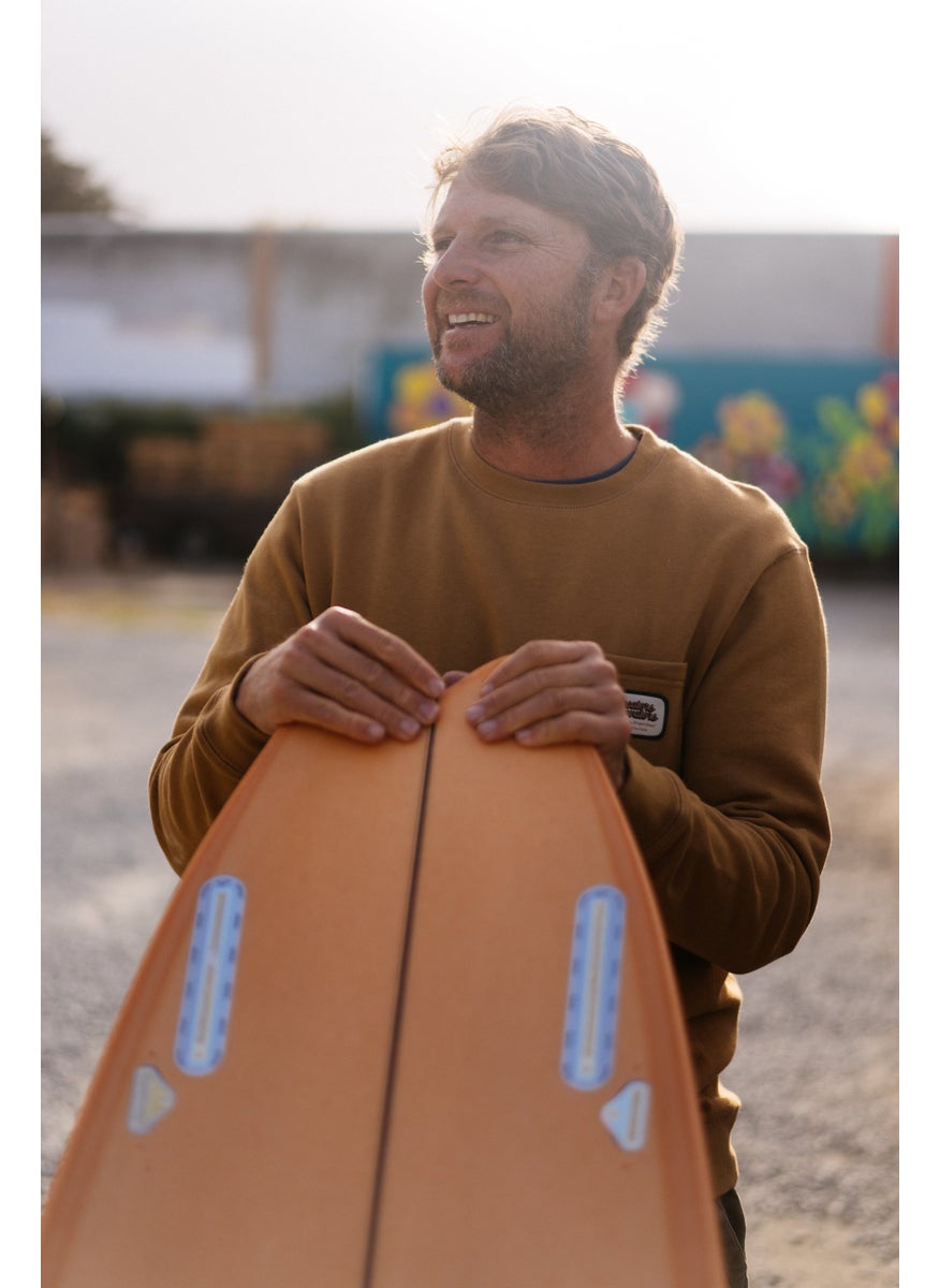 Creators Eco Fleece Crew Husk