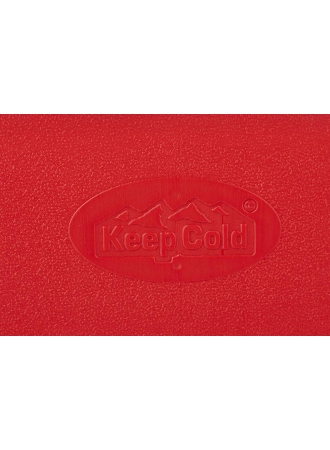 10L Keepcold Picnic Icebox (Red) Red 10.0Liters