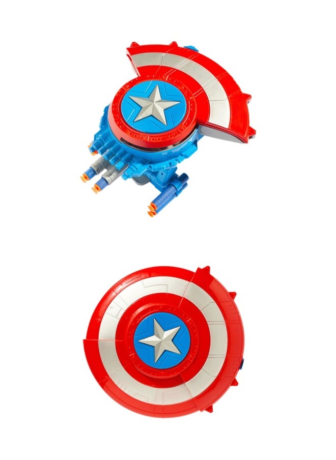 Captain America Shield Launcher Soft Bullet Gun Toy Gun Boy Birthday Gift Children'S Toys