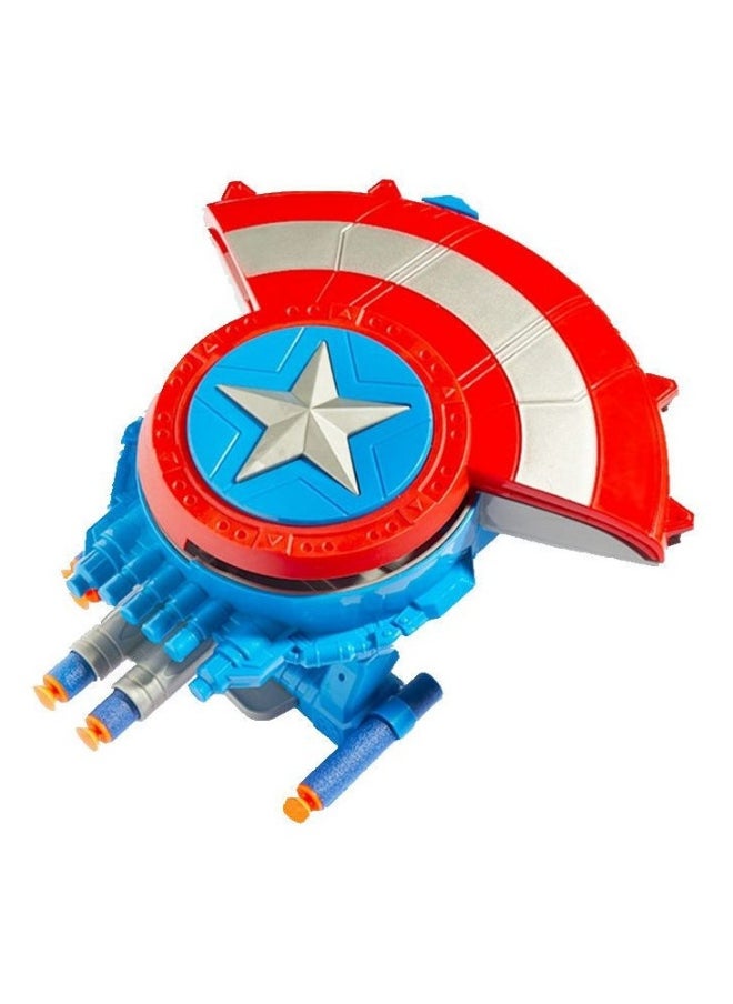 Captain America Shield Launcher Soft Bullet Gun Toy Gun Boy Birthday Gift Children'S Toys