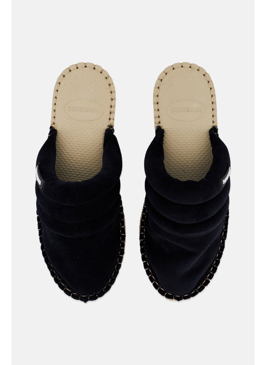 Women Style 2 Gomos Sop On Mules, Black