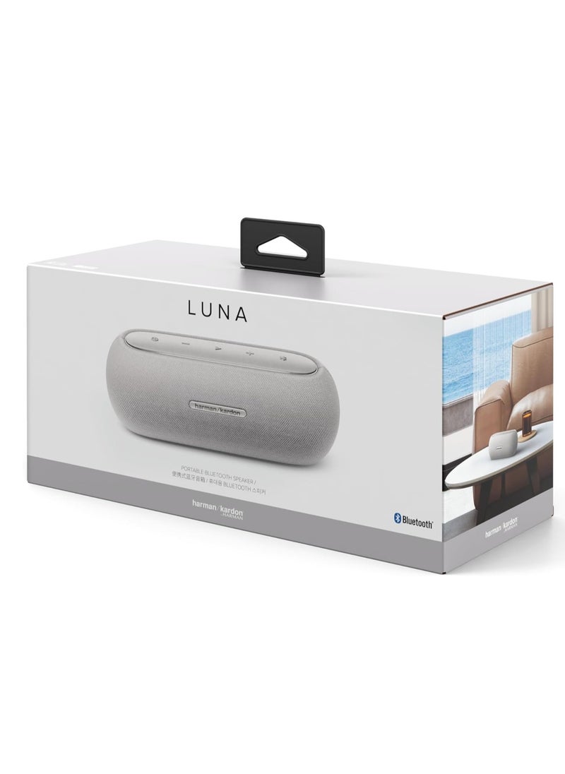 HARMAN KARDON LUNA ELEGANT PORTABLE BLUETOOTH SPEAKER GRAY