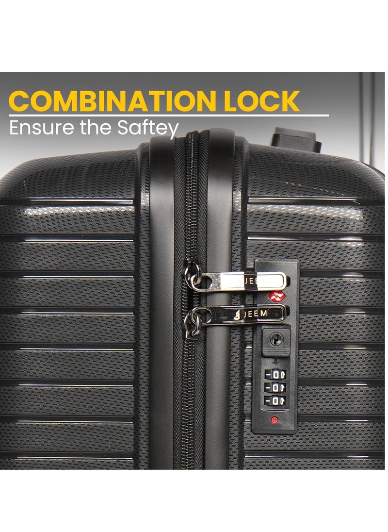 Luggage Bag PP 01 - Travel Suitcase & Trolley Set, Lightweight Suitcase Set & Carry-On Luggage
