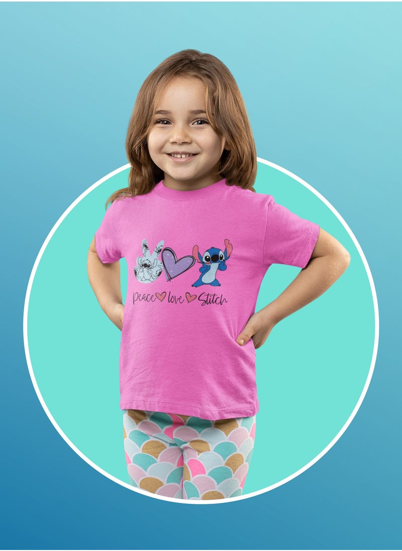 Peace, Love, Stitch New Design t-shirt