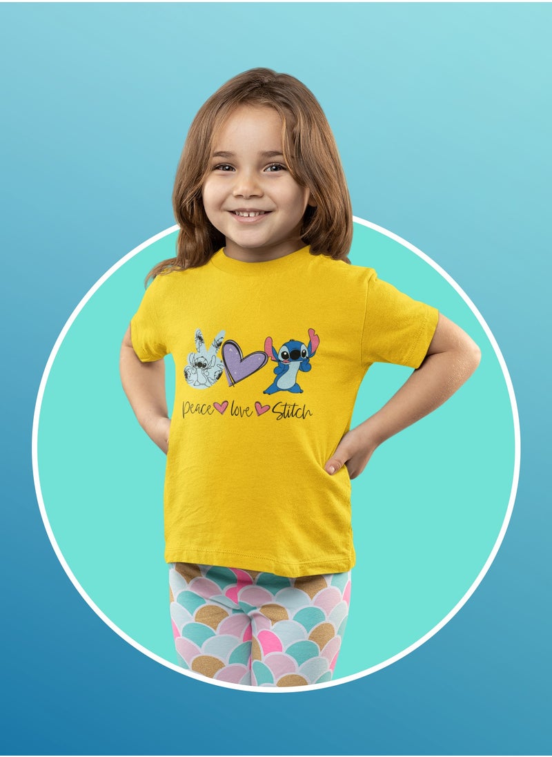 Peace, Love, Stitch New Design t-shirt