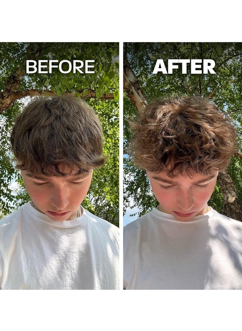Sea Salt Spray, Natural Finish Sea Salt Spray for Hair, Gives Volume and Texture, Enriched with Seaweed and Vitamin B5, Lightweight and Non-Greasy, Paraben Free