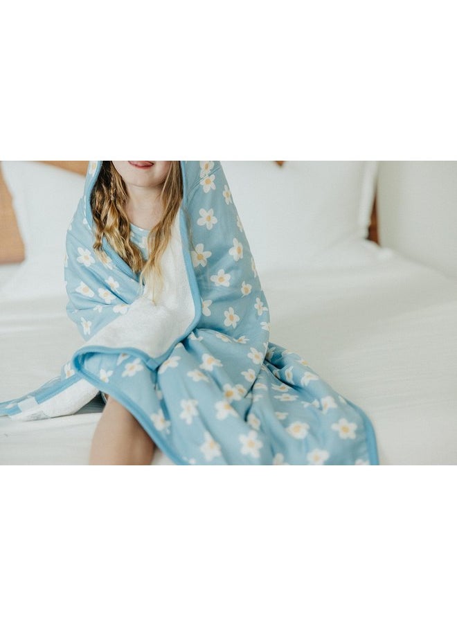 Copper Pearl Hooded Bath Towels Premium Knit/Terry Cloth Toddler Towels with Hood, Pockets, and Cool Designs - Great to Gift and Make Bath Time Fun - Big Kids Hooded Towel, Della