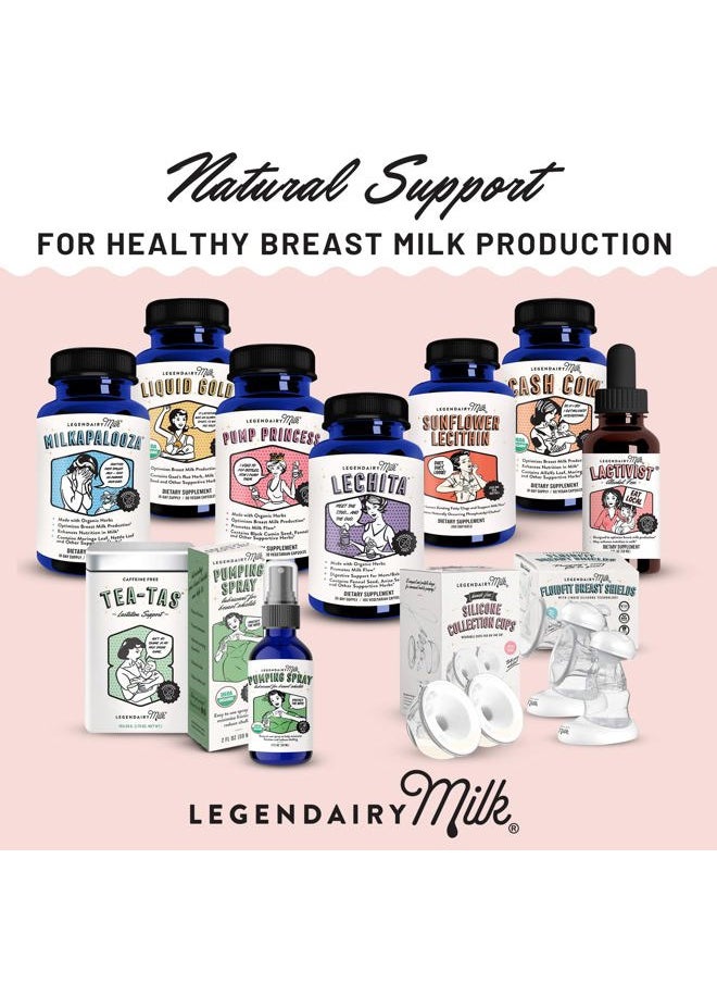 Lechita, Supports Milk Flow, Organic Fenugreek Free Breastfeeding Supplement, Organic Fennel & Anise, Made in USA, 180 Vegan Capsules