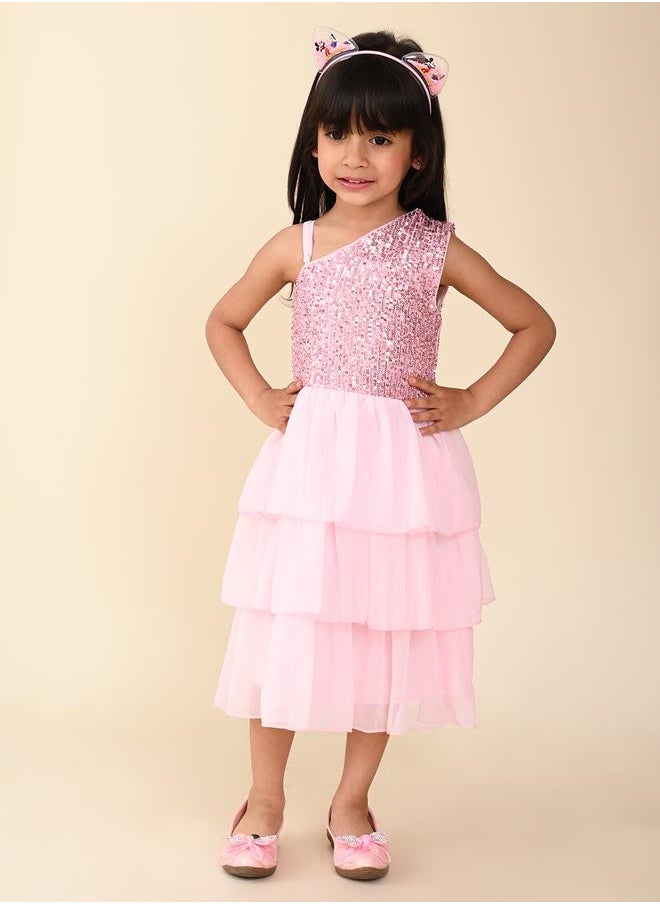 Pink Girls Wear Dresses