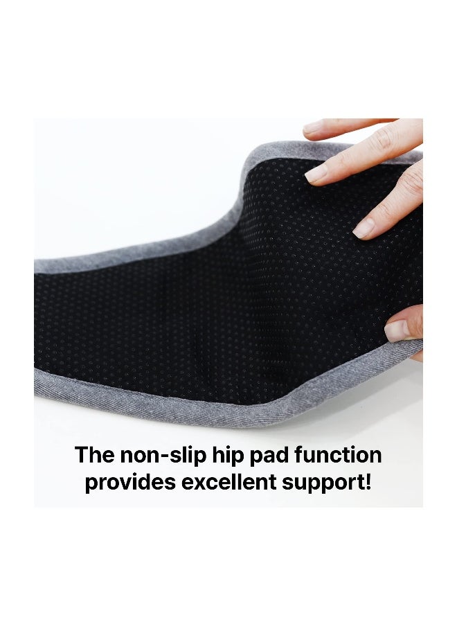 Portable Toddler Carrier With Anti-Slip Particles, Infants To 44 Lbs