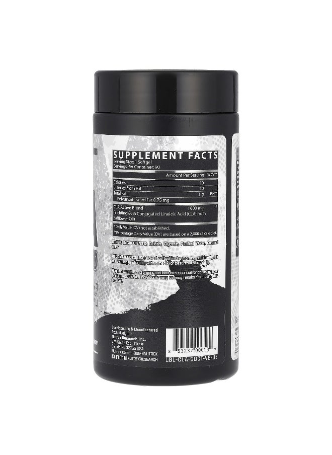 Nutrex Research, CLA 1000, 1,000 mg, 90 Softgels