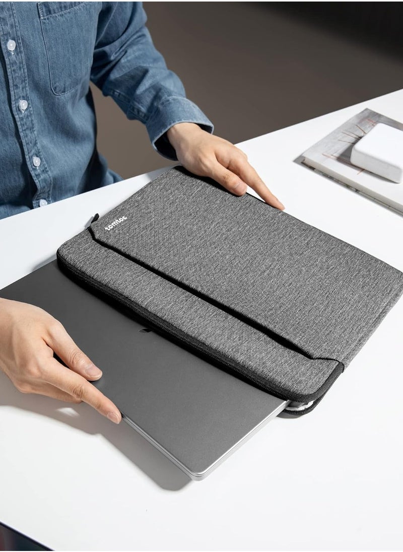 Light-A18 Slim Laptop Sleeve for 14-inch MacBook Pro M4/M3/M2/M1 Pro/Max 2024-2021, Water-Resistant Protective Case for 13.8 Inch Surface Eco-Friendly Laptop AI PC