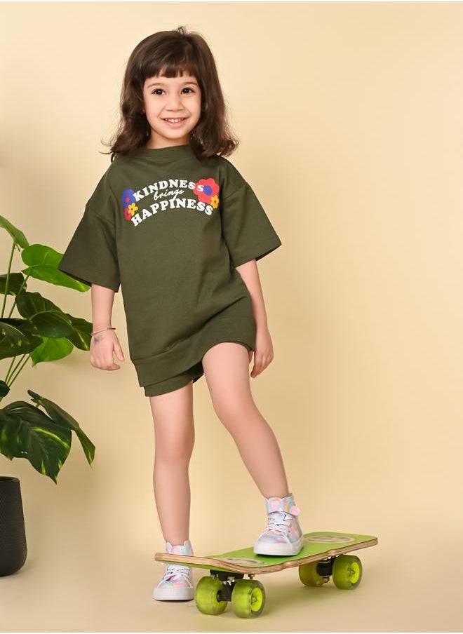 Green Girls Wear Clothing set