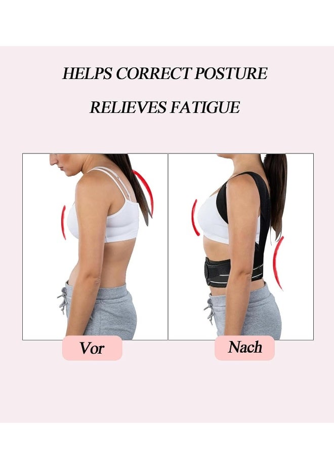 1 x Back Straightener, Shoulder Strap Posture Corrector, Posture Corrector for Men, Posture Corrector Back Women, Breathable Shoulder Strap, Back Support for Back, Neck and Shoulders