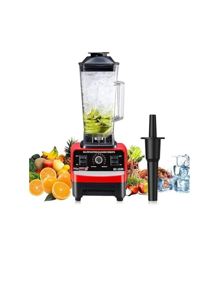 Heavy Duty Blender | Silver Crust Blender Juicer For Precision Blending Food Processing Ice Smoothies Crusher Blander Blender Mixer Juicer With Powerful Motor