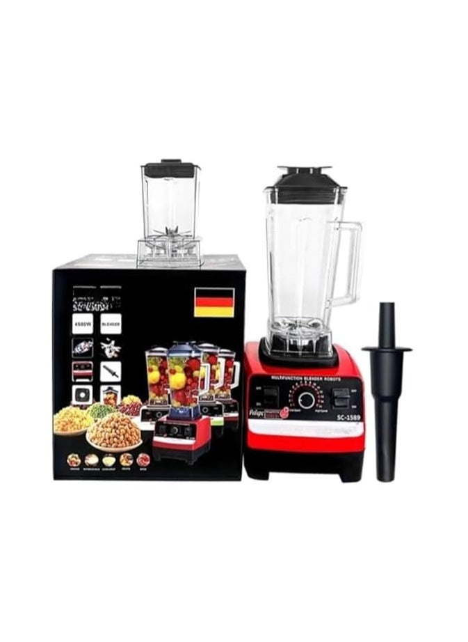 Heavy Duty Blender | Silver Crust Blender Juicer For Precision Blending Food Processing Ice Smoothies Crusher Blander Blender Mixer Juicer With Powerful Motor